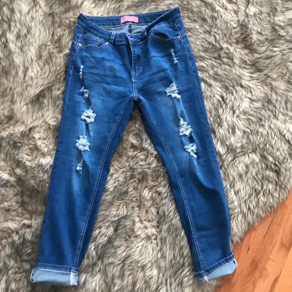 Distressed Denim WAX denim